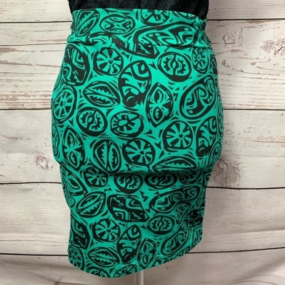 NWT Element Tribal Print Bodycon Skirt - Picture 4 of 6